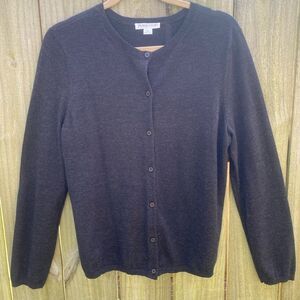 Pendleton Charcoal Women's Cardigan